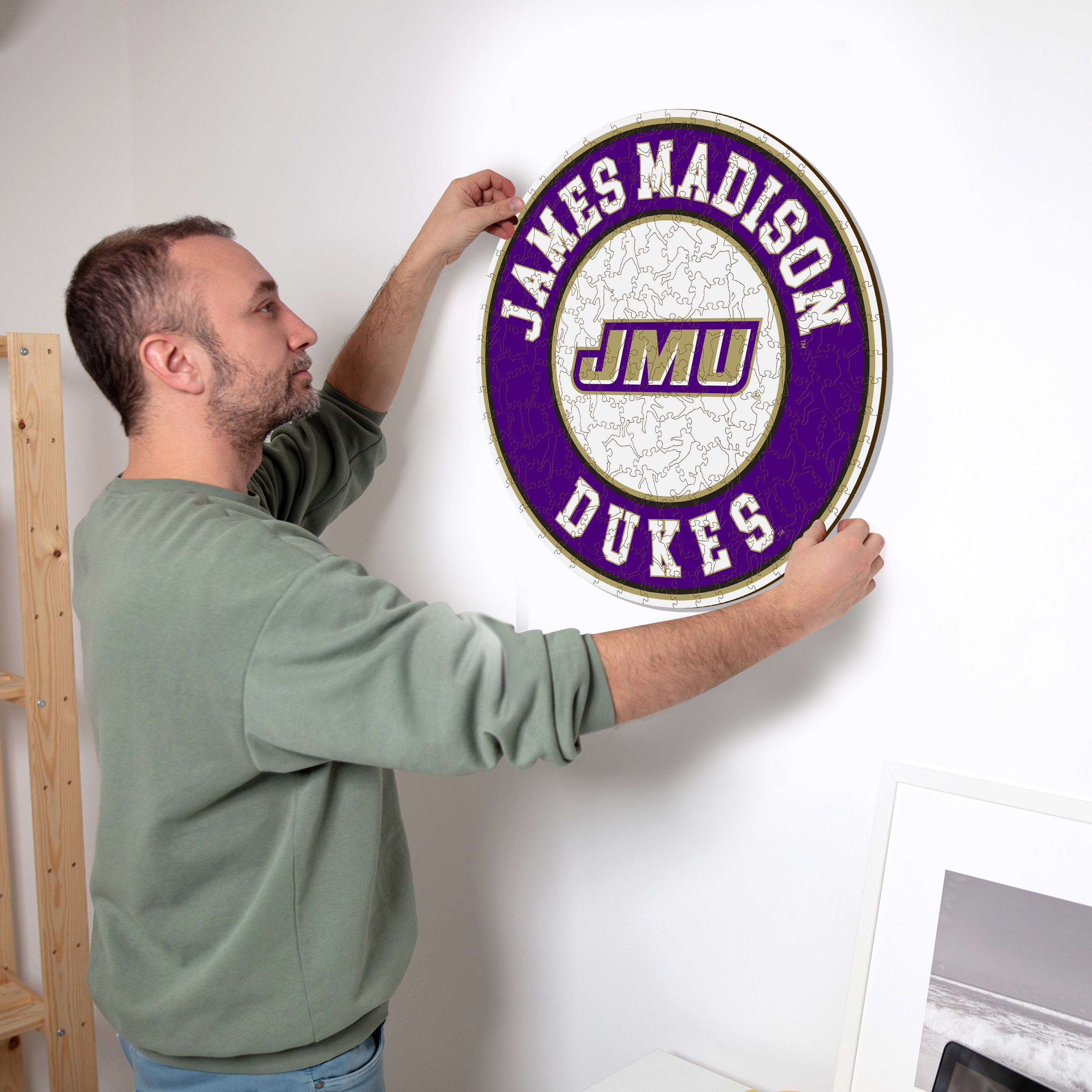 James Madison University - Wooden Puzzle