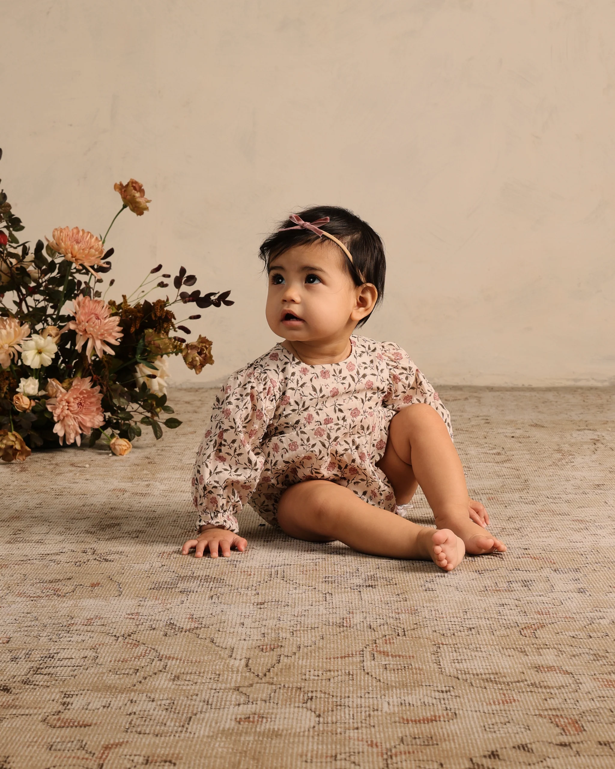 Luna Romper || Poppy Bloom