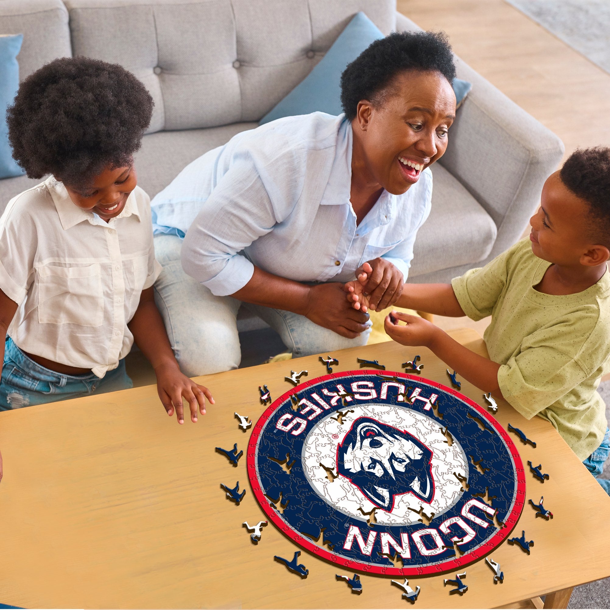 University of Connecticut - Wooden Puzzle