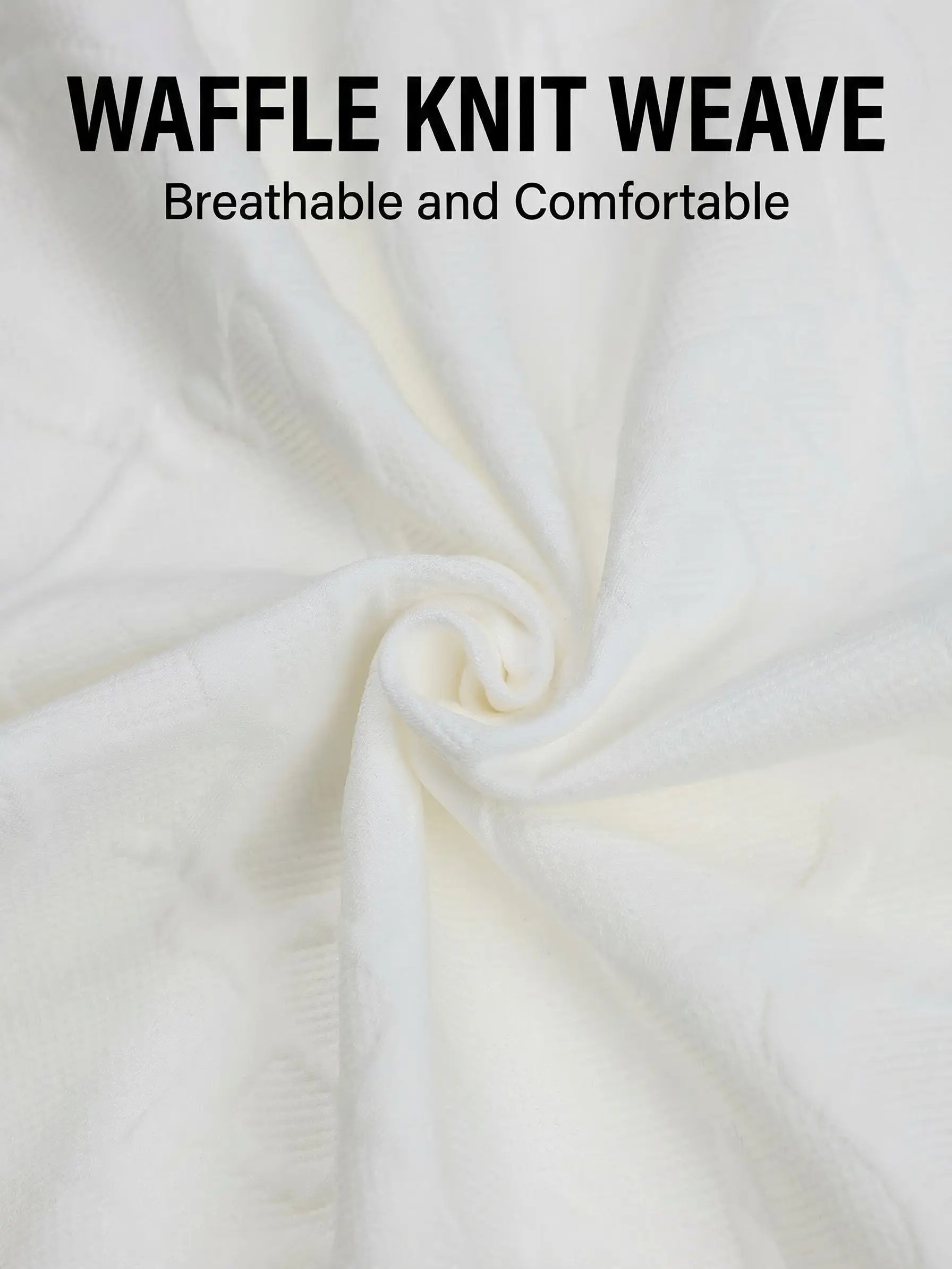 Men's 2-Piece Textured Tee & Drawstring Pants Set – Casual Spring & Fall Outfit