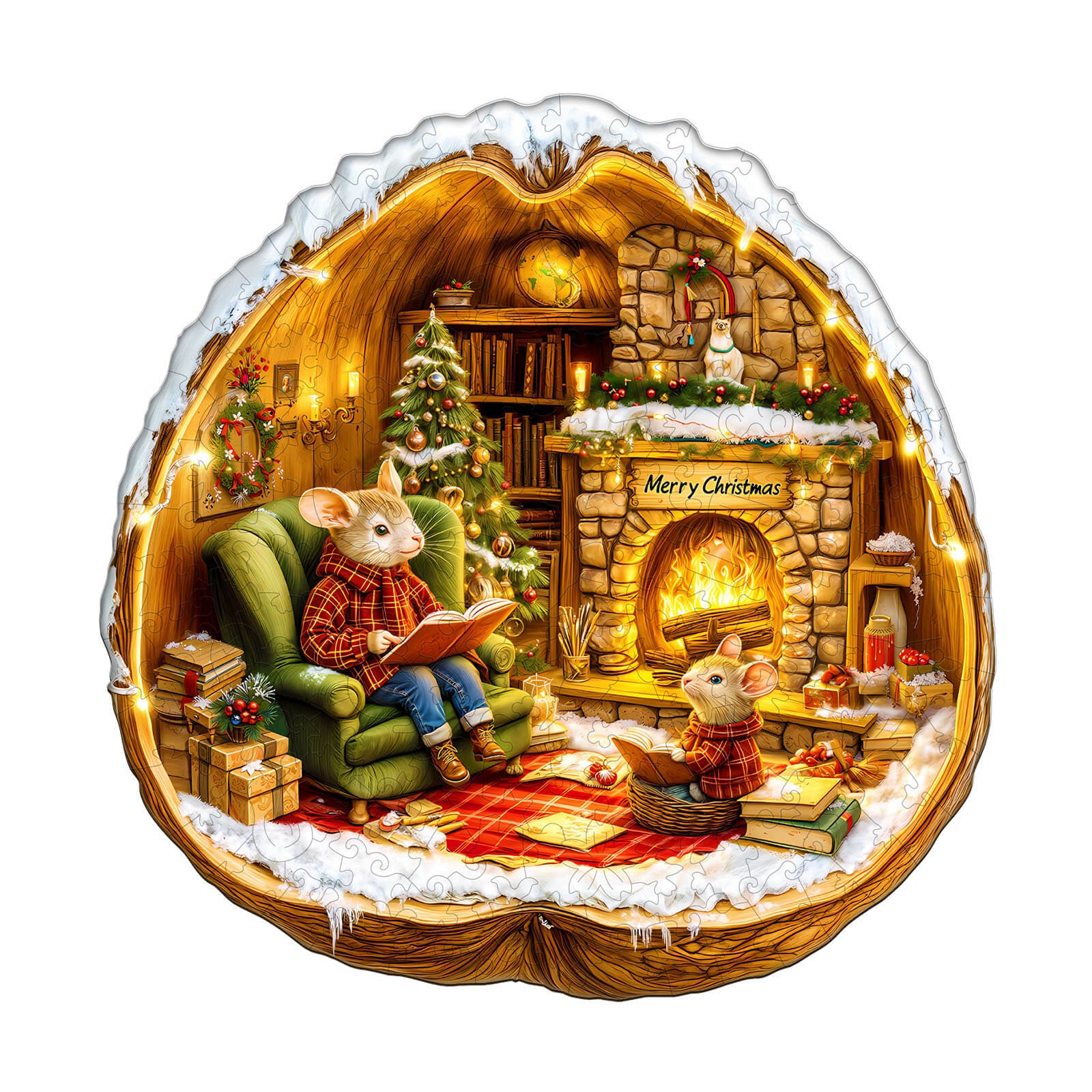 House of Mouse Wooden Jigsaw Puzzle