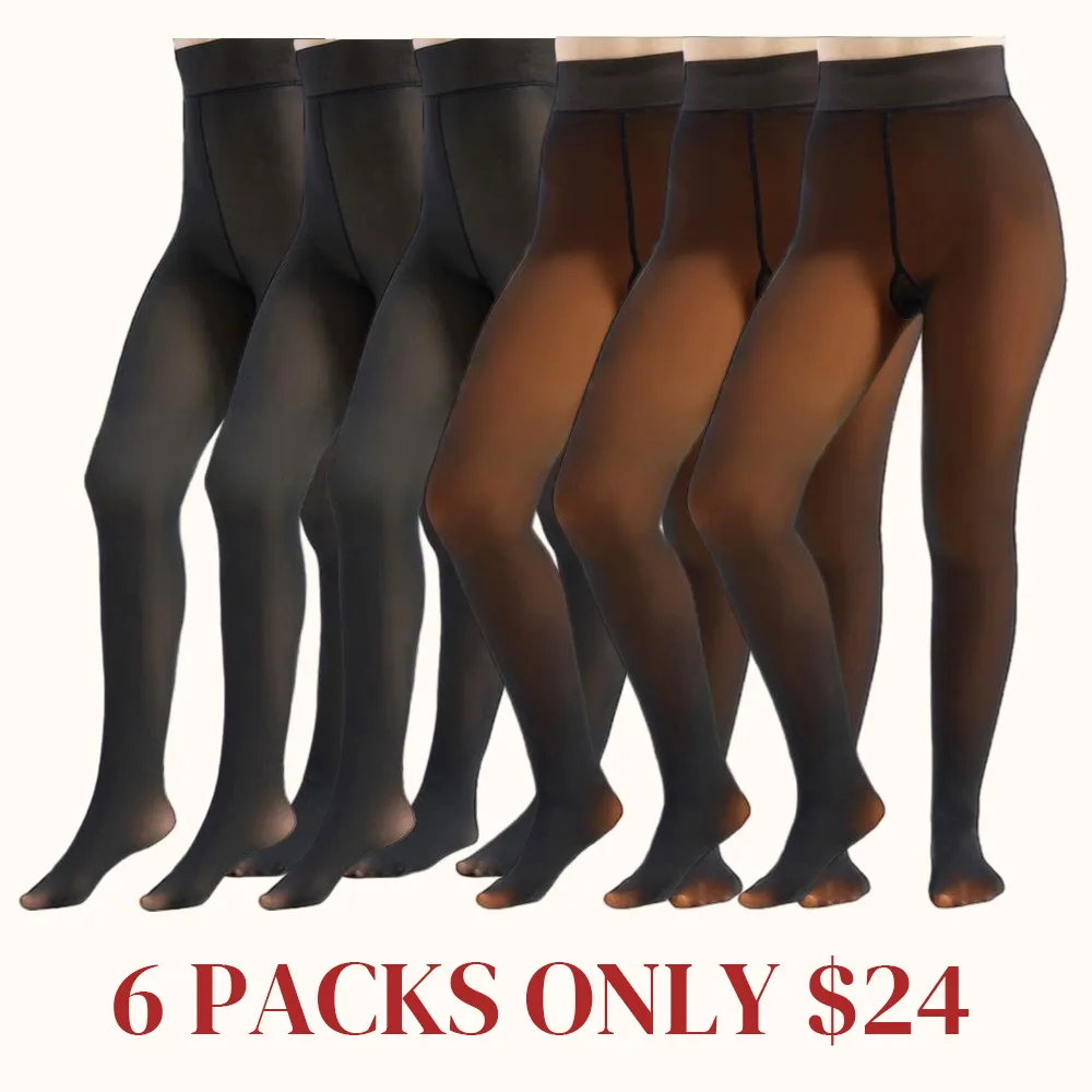 Women’s Sheer Fleece-Lined Tights