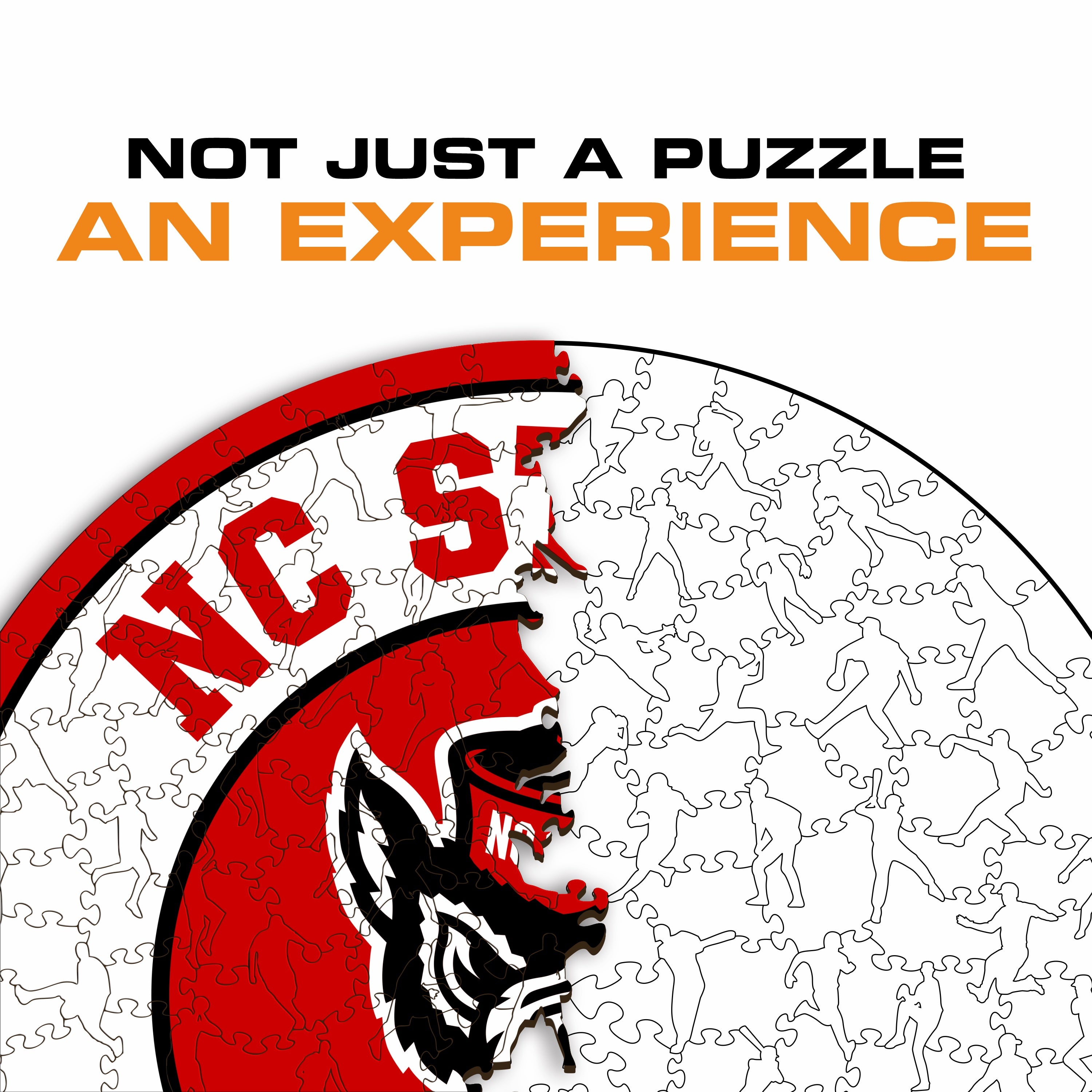 North Carolina State University - Wooden Puzzle