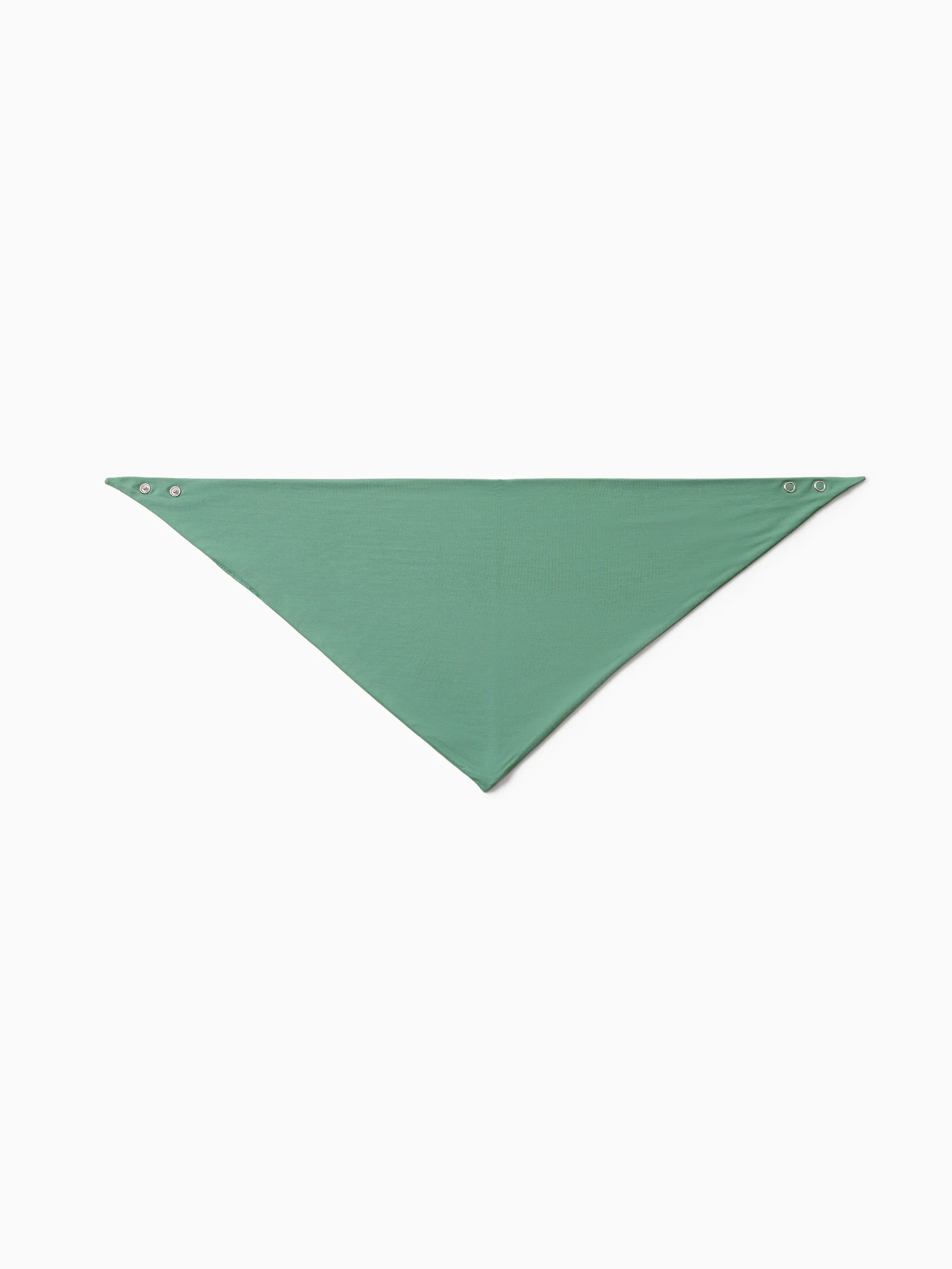 Family Matching Bamboo Pajamas Buttery Soft Bamboo Viscose PJs for Men Women Kids Toddler Baby, Solid Color Short Sleeve Shirt & Shorts Sleepwear Green