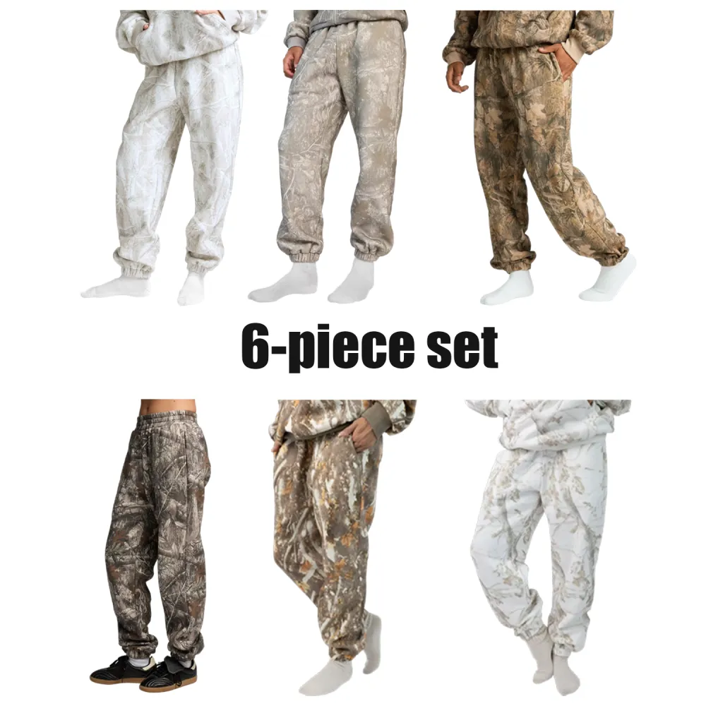 Camouflage unisex sweatpants