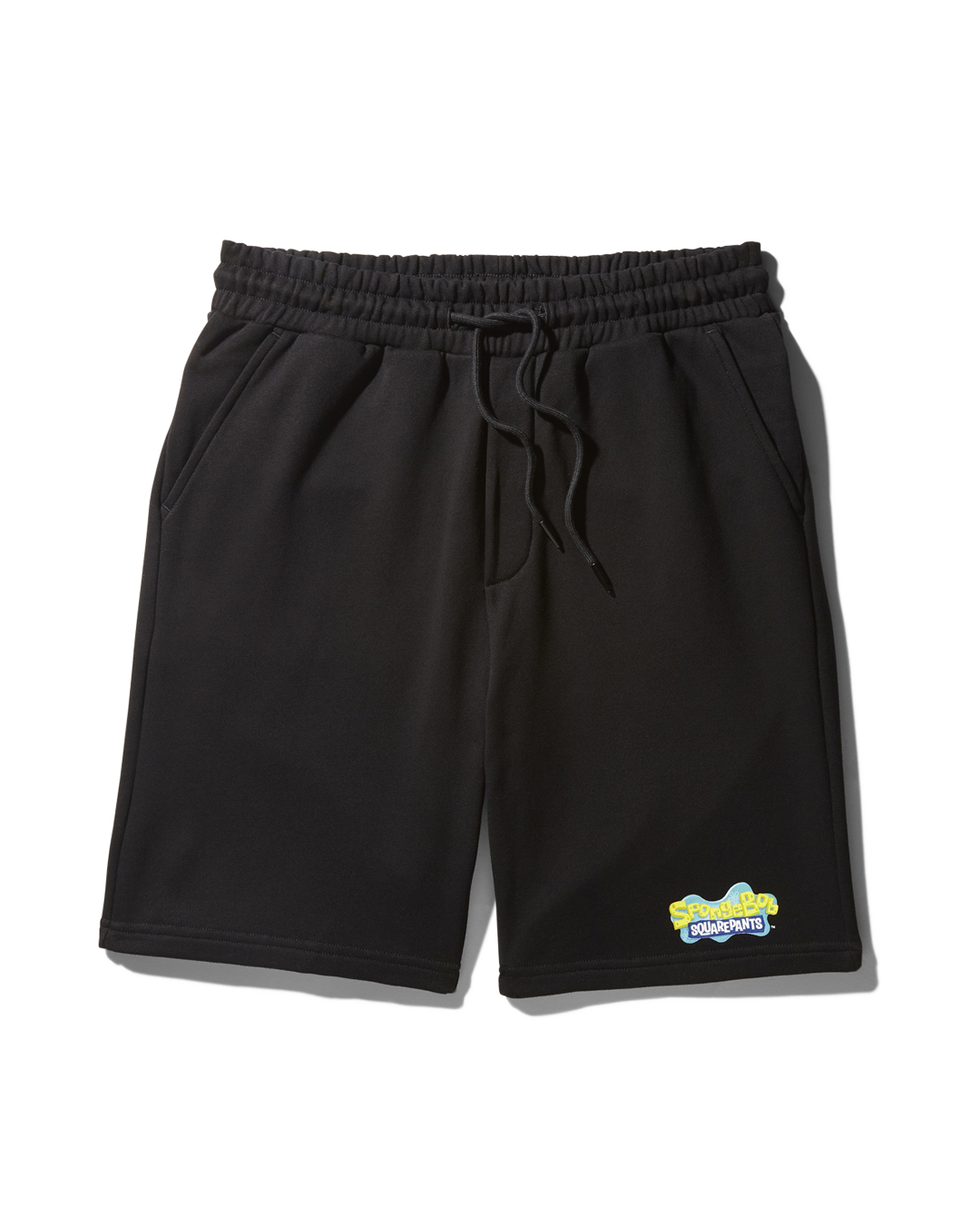 SPONGEBOB KNIT SHORTS (BLACK)