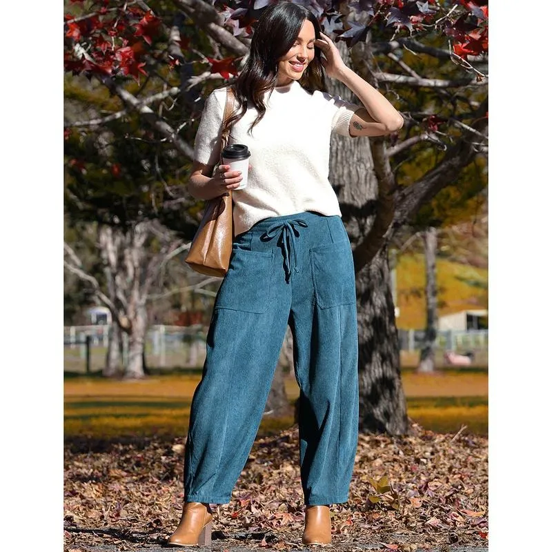 Women’s Corduroy Wide Leg Pants