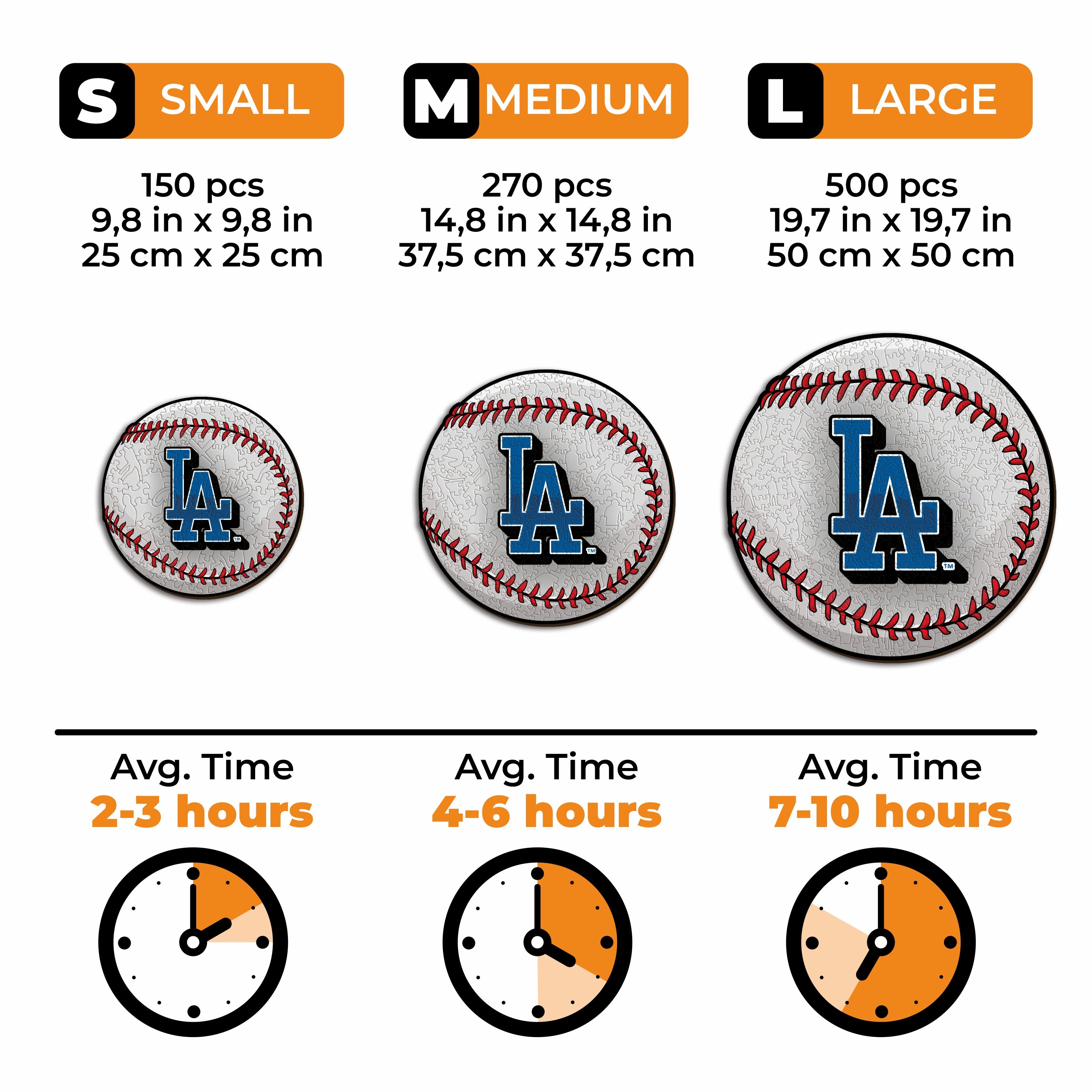 Los Angeles Dodgers™ - Wooden Puzzle