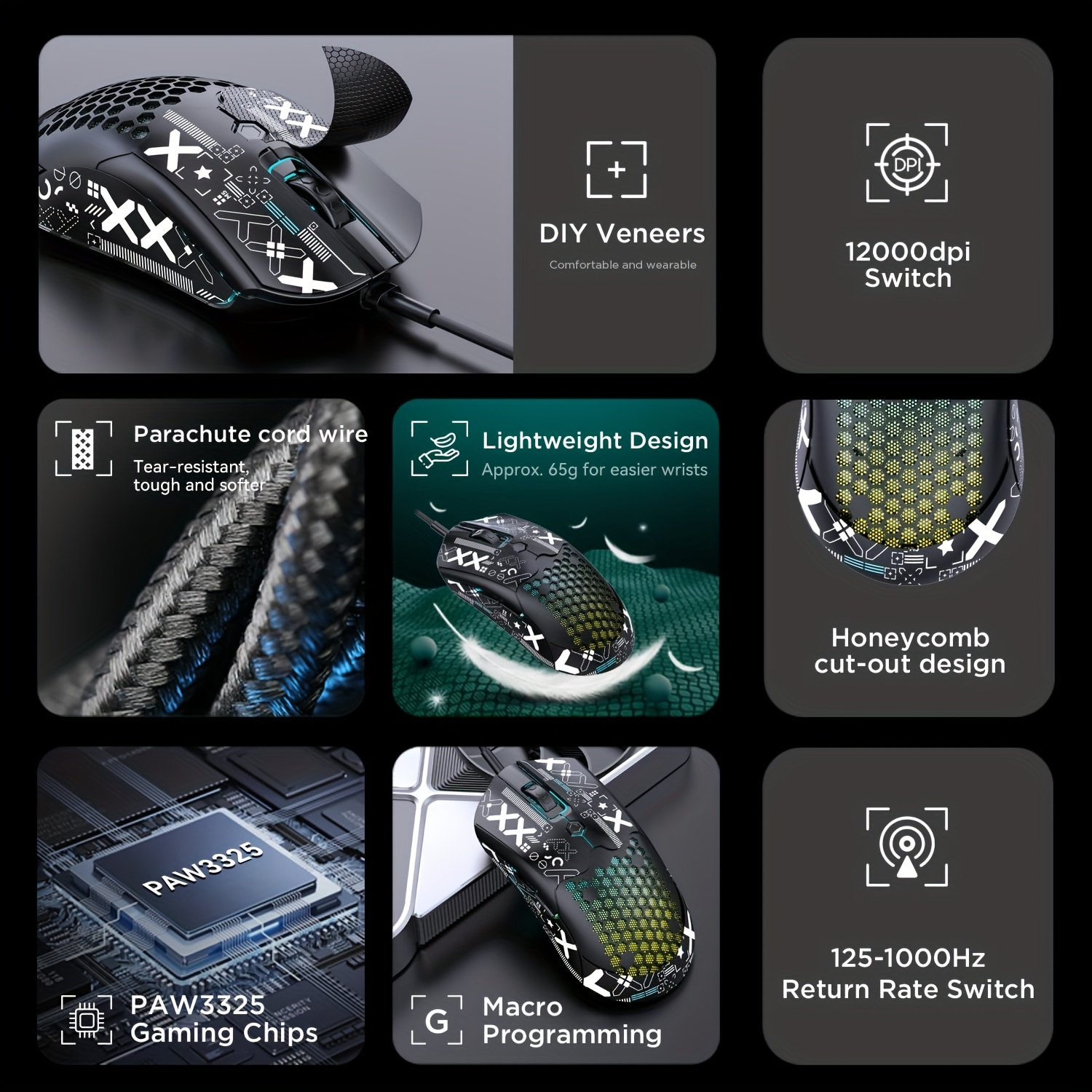 Ultralight Wired Gaming Mouse