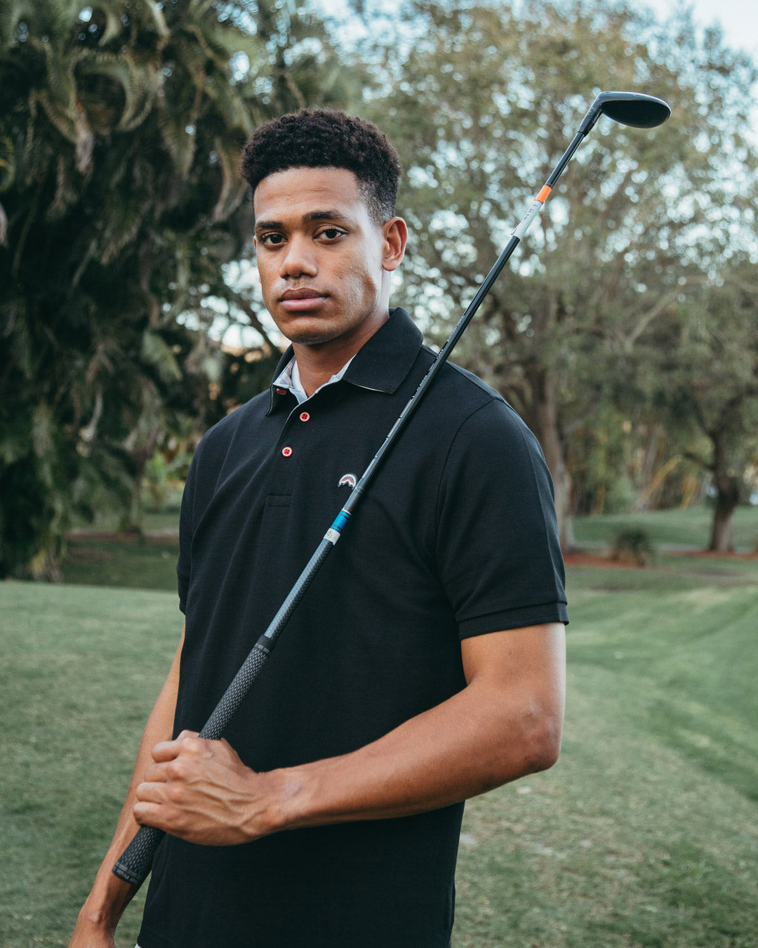 ROSE ALL DAY PIMA COTTON MADE IN PERU POLO