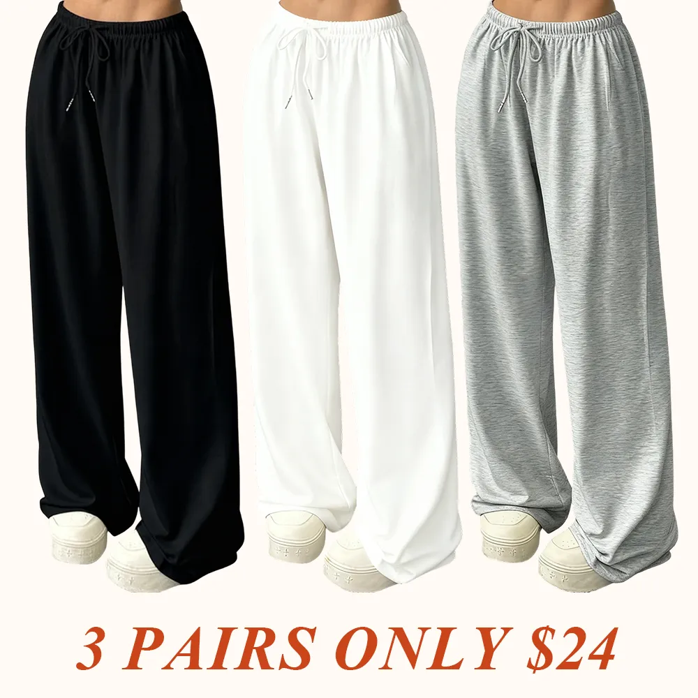 Women's Casual Loose-Fit Drawstring Pants