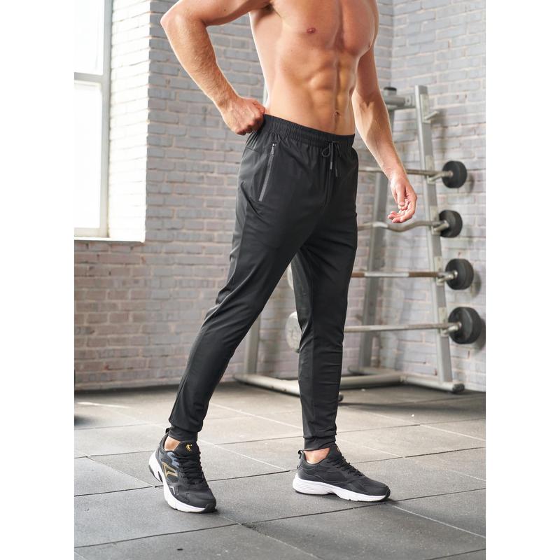 Men’s Stretch Jogger Pants — Comfort Fit with Pockets