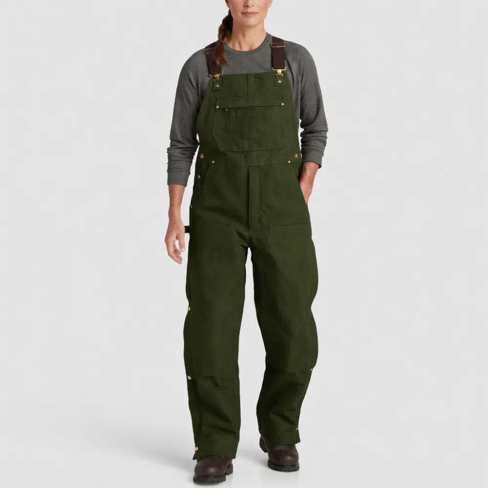 💥Last Day💥Promotion ! Women Denim Bib Overalls, Workwear with Adjustable Straps and Convenient Tool Pockets