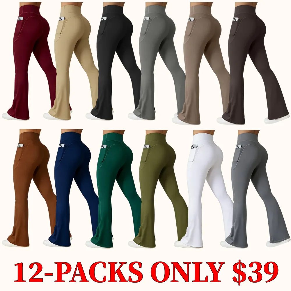 Women's athletic and casual flared pants