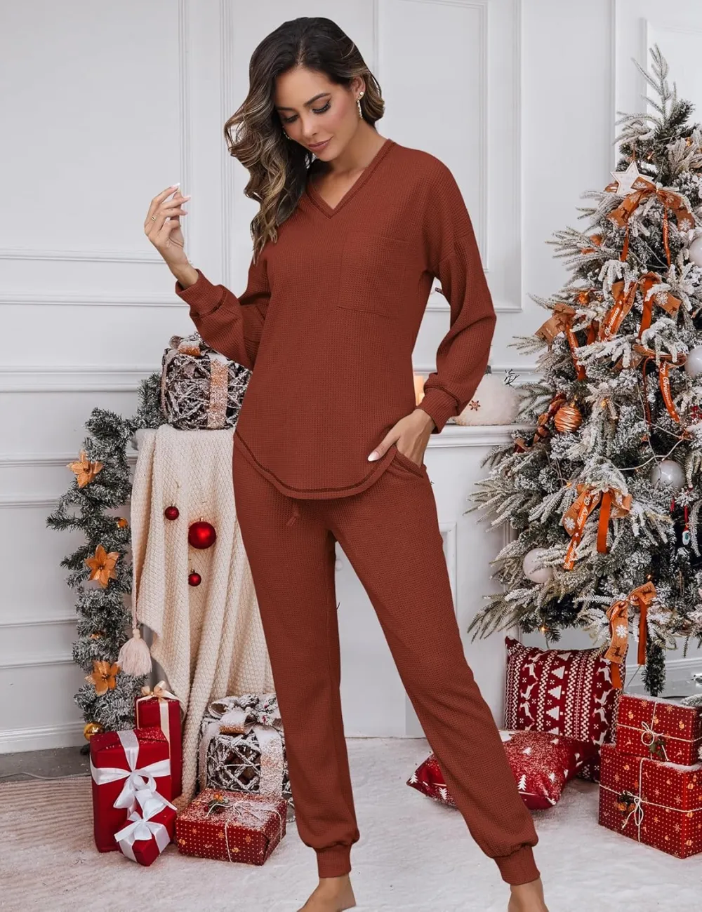 Womens Two Piece Outfits Lounge Sets