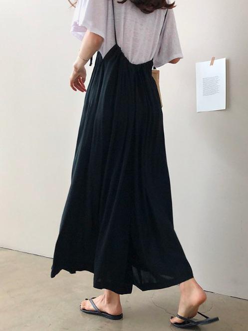 Loose Plus Size Chiffon Light Wide-leg Jumpsuits