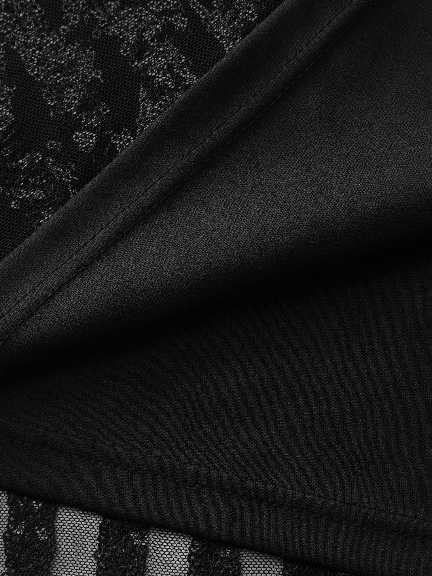 Shimmery Sequin V-Neck Midi Dress