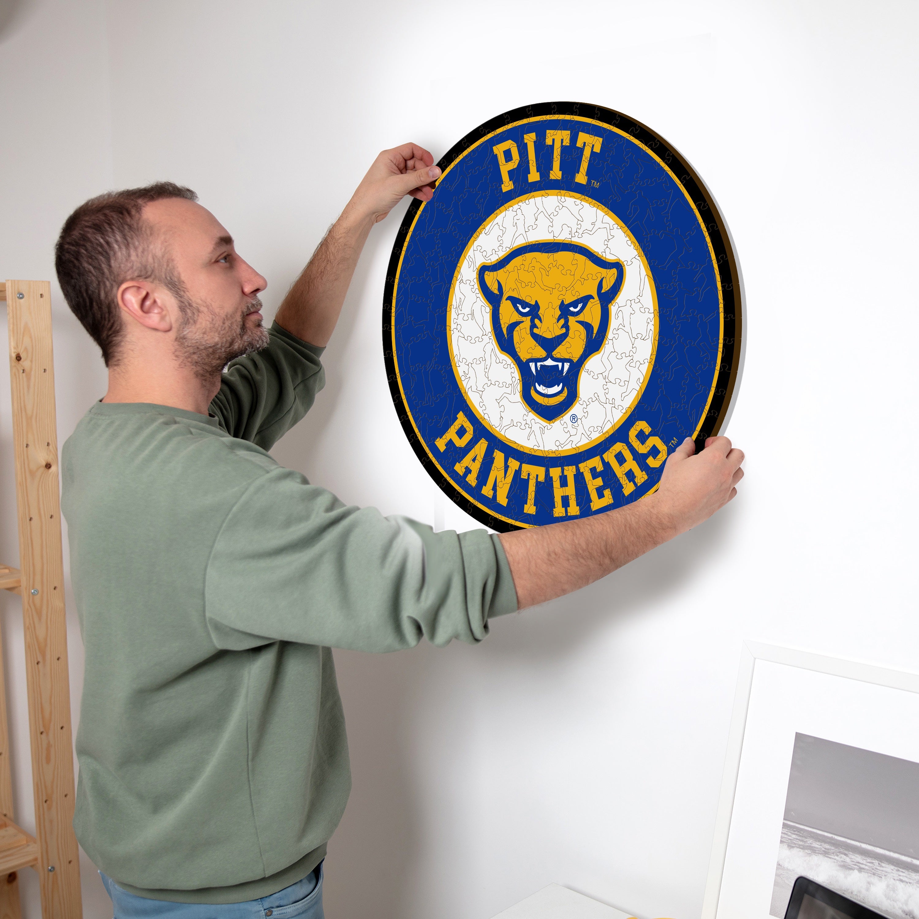 University of Pittsburgh - Wooden Puzzle