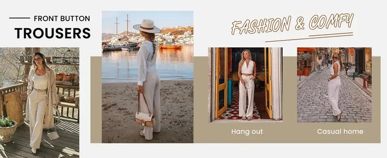 Womens Cotton Linen Pants (Just $3 Each!)