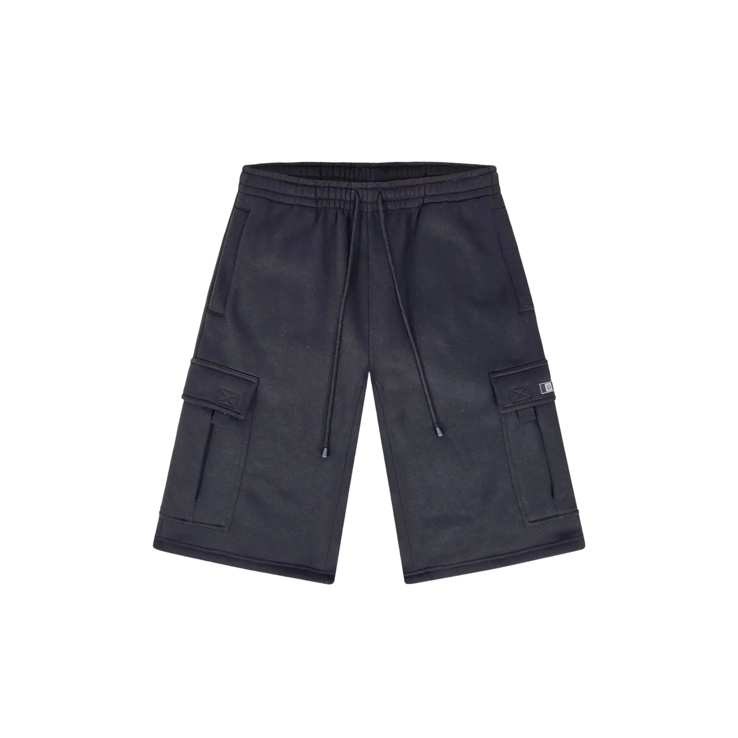 Baggy fit Fleece Shorts Menswear Cargo pocket