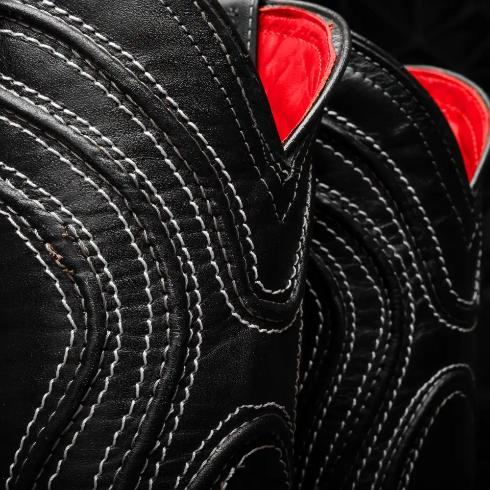 Bruce Mamba Leather Boots - Square Toe