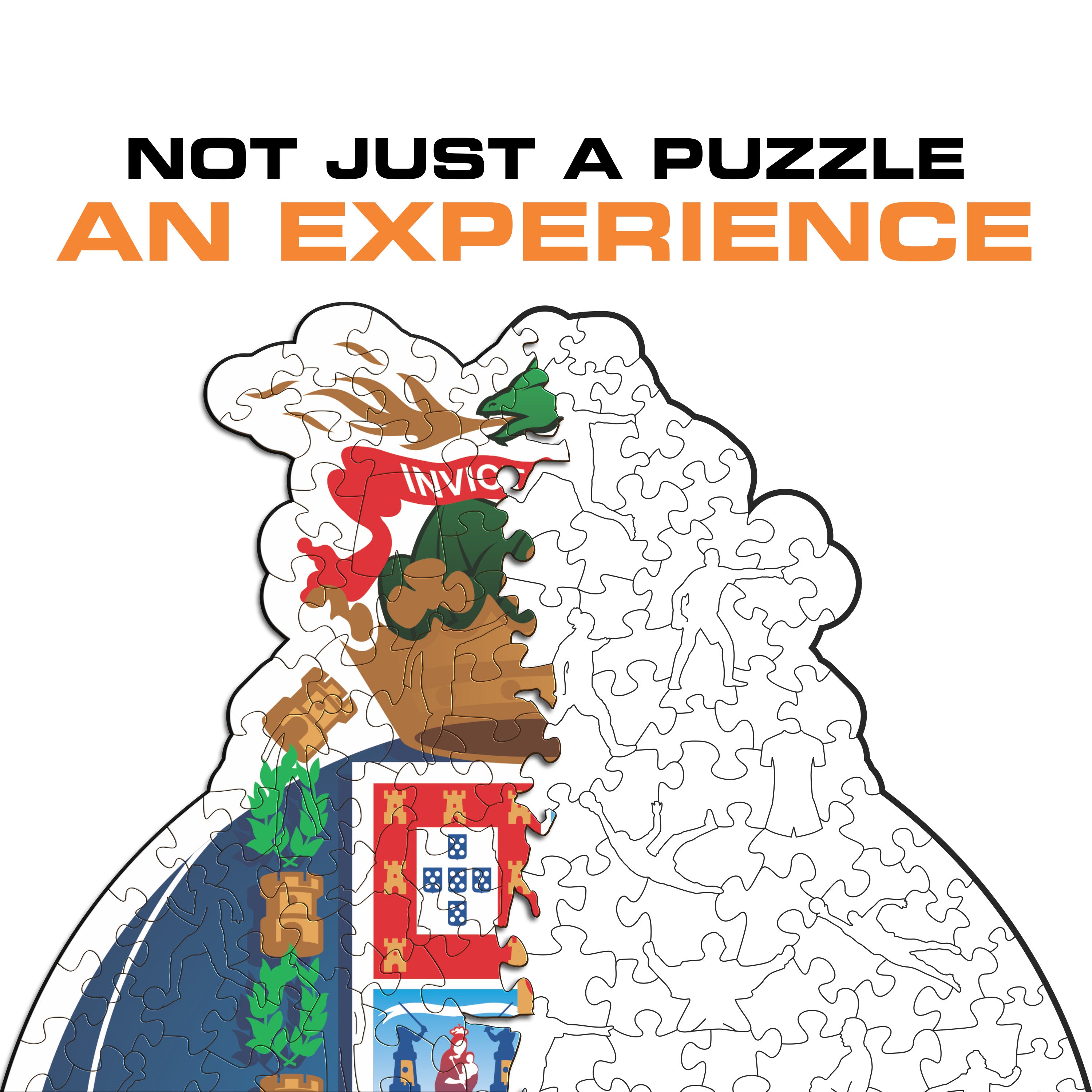 FC Porto® Logo - Wooden Puzzle