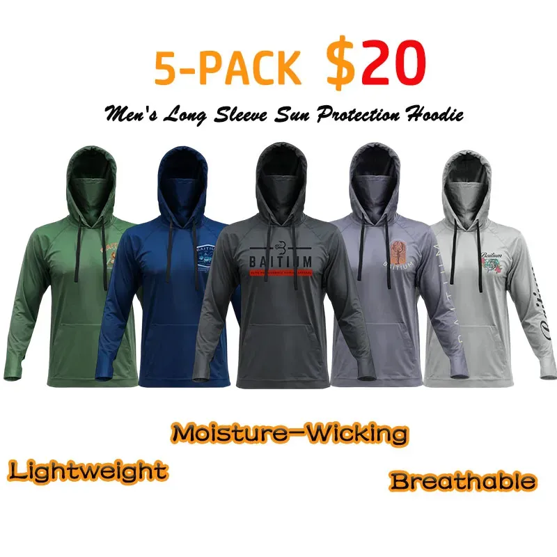 U Premium Outdoor Wear, Sun Protection, Lightweight, Breathable, Moisture-Wicking -Fishing Shirts us