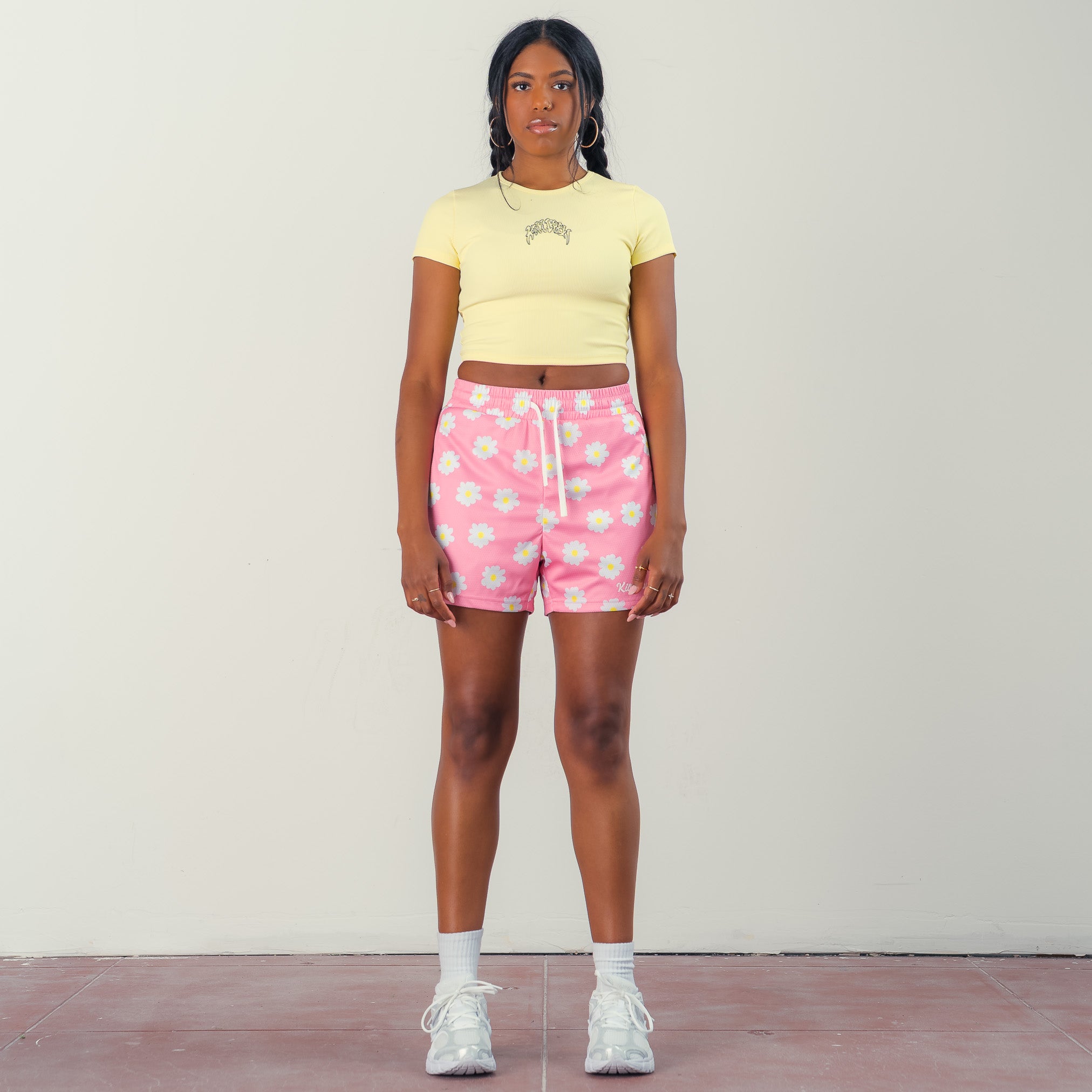 KILL CREW RIBBED BABY TEE - YELLOW