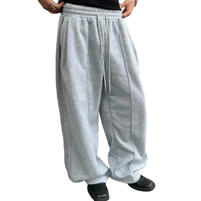 Baggy Sweatpants Drawstring Elastic with Pockets