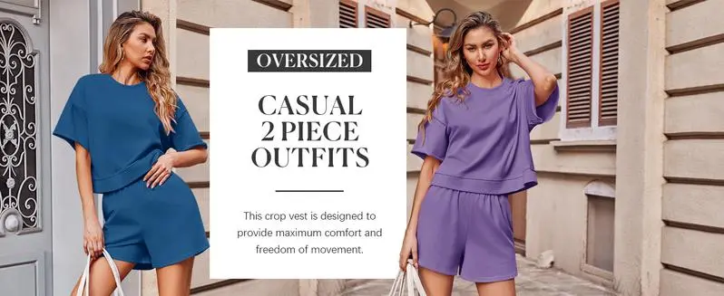 Lady's Loose and Casual Two-Piece Set (Under $3 a set!)