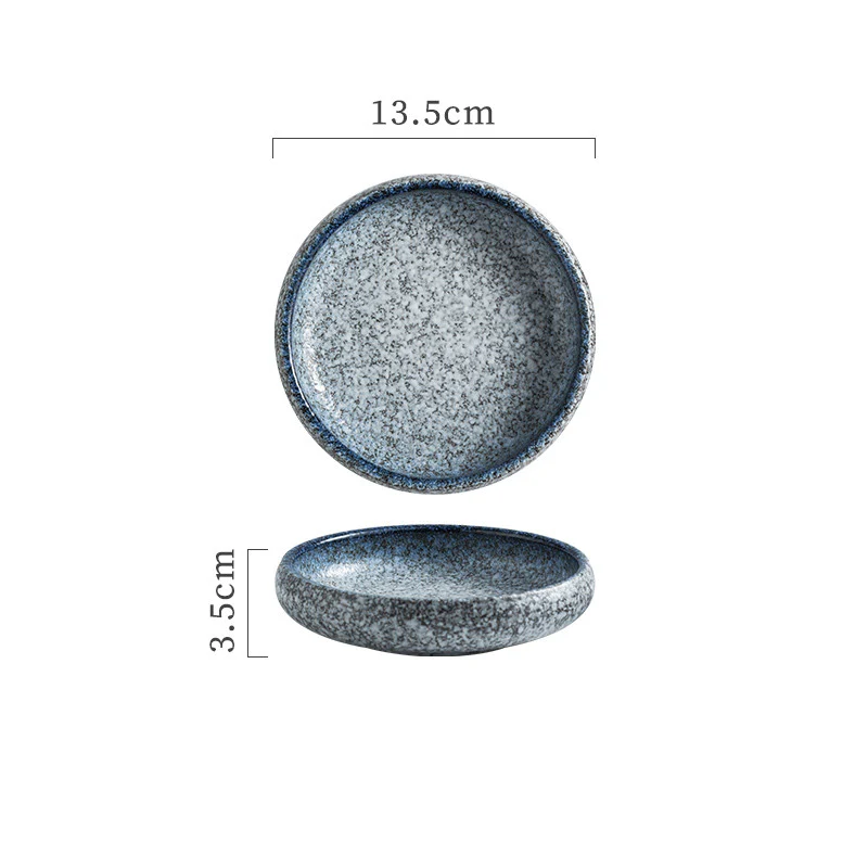 Shallow Ceramic Disc Bowls