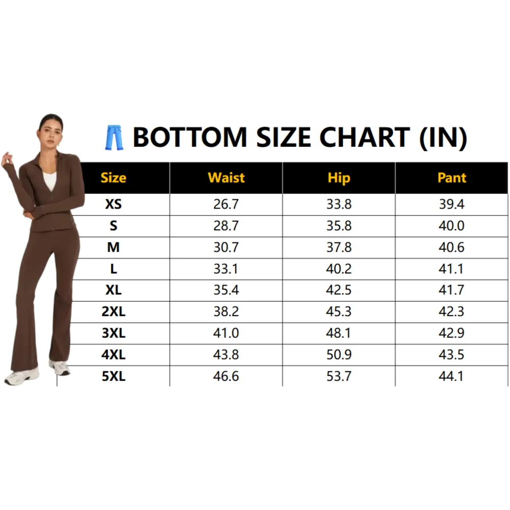 2PCS Slim-It BBL Jacket and Flare Leggings Daily Set