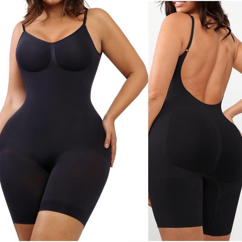 Women Butt Lifter Bodysuit  Tummy Control Shapewear Seamless Womenswear Comfort Spaghetti Strap Hip Underwear Basic Minimalist TikTokShopBlackFriday
