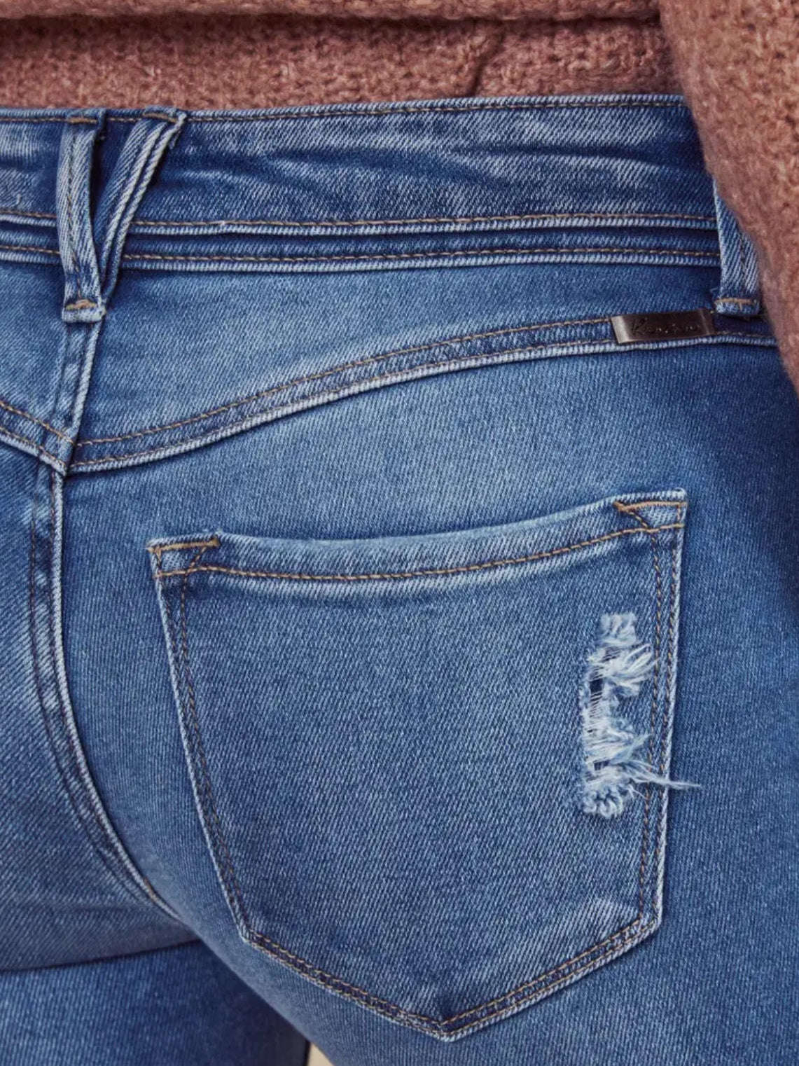 Kancan Straight Leg Jeans