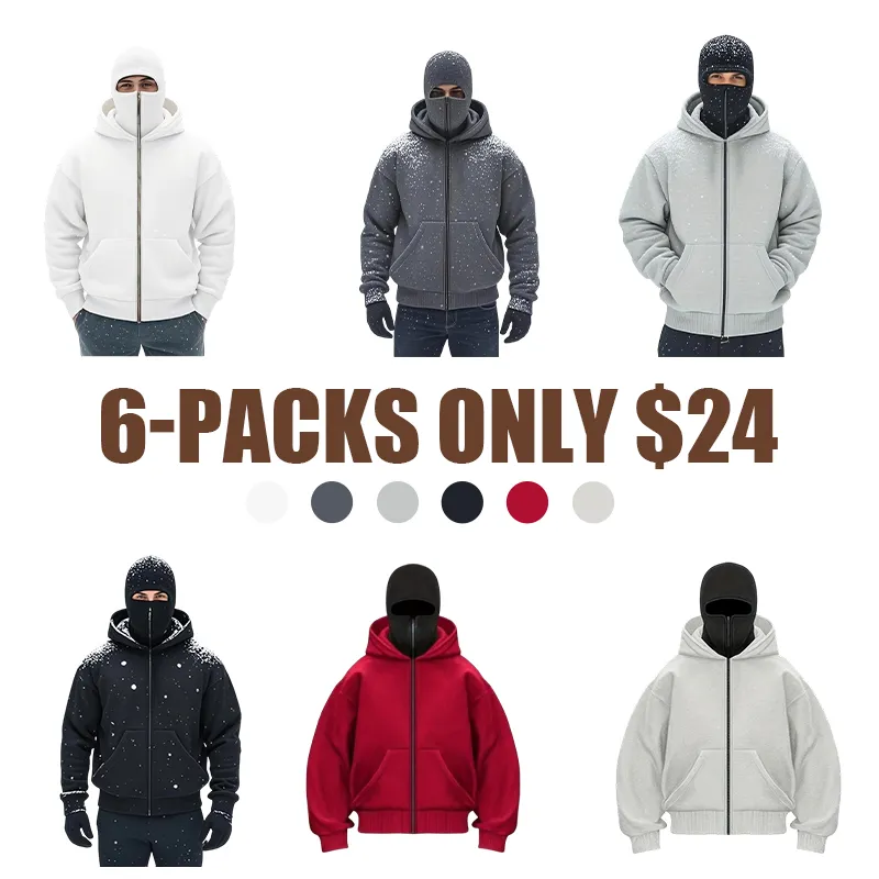 🔥 6-Pack Thermal Fleece Hoodie – Warm, Stylish, and Affordable $24🔥