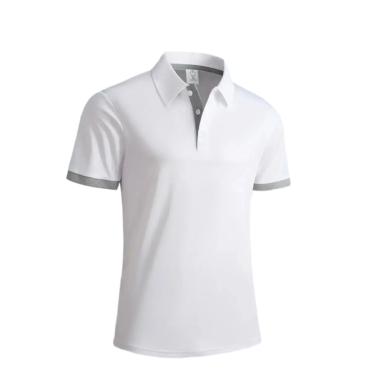 Men's Soft Breathable Business Casual Polo Shirt