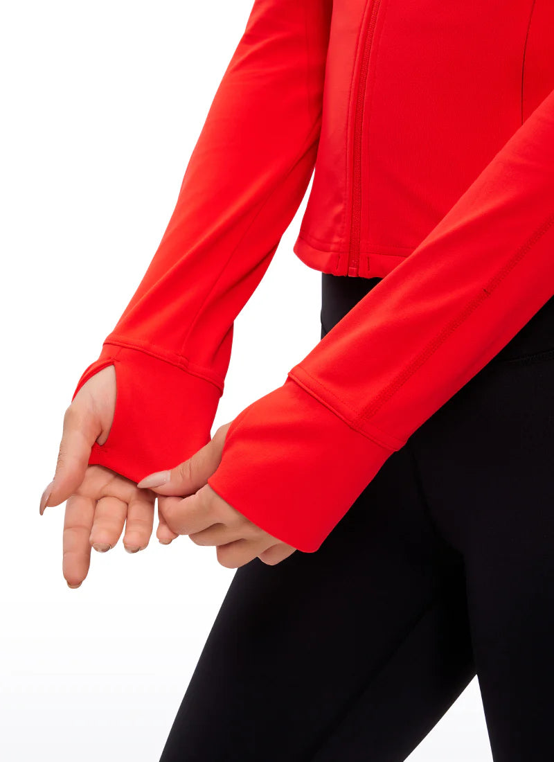 Butterluxe Waist Length Full Zip Jacket