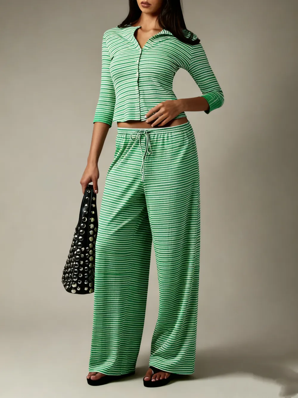 Women's Casual Loose-Fit Knitted Set