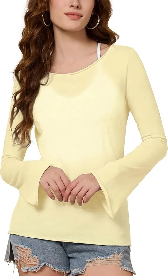 Lightweight Long Sleeve Blouse For Women