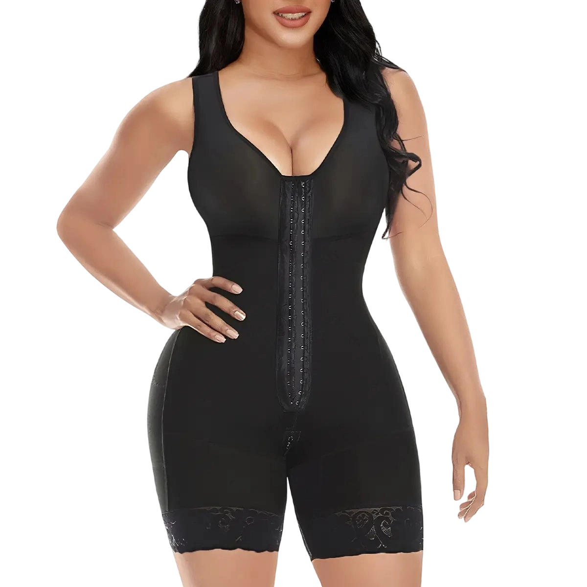🔄🔄🔄Women's High-Compression Tummy Control & Butt Lifter Full Body Shaper with Hook Closure