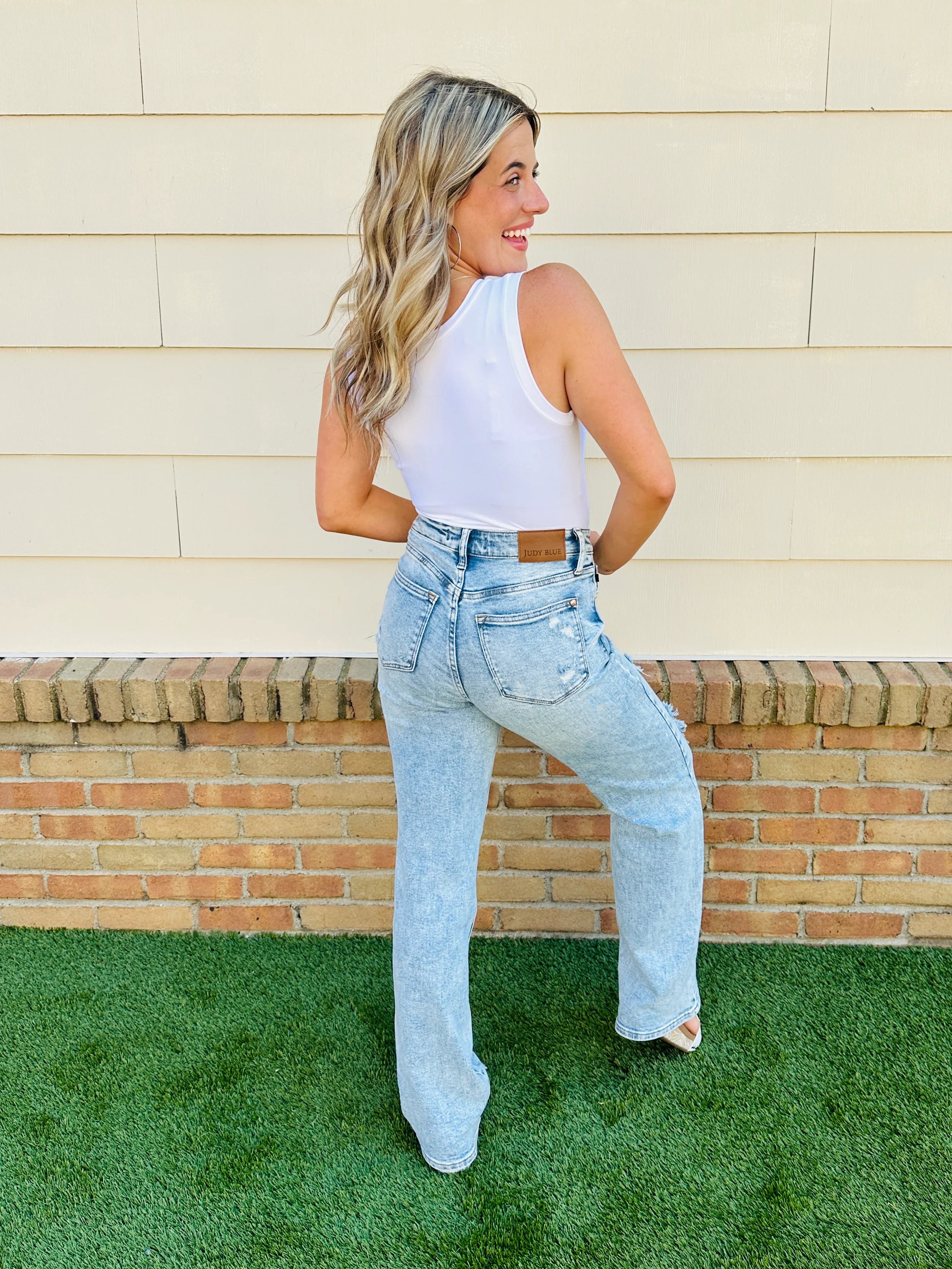 Judy Blue The Perfect Date Straight Jeans