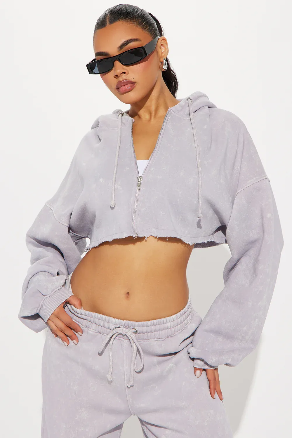 On The Go Fleece Pant Set