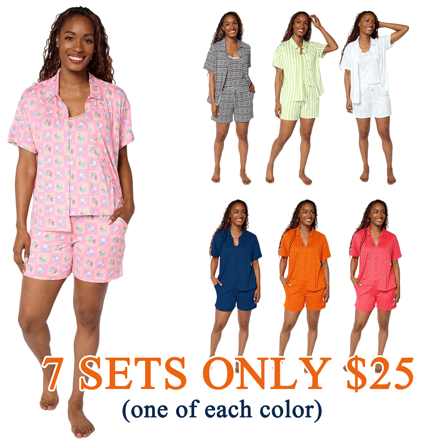 ✨ Cozy Cloud Knit 3-Piece Pajama Set – Women's Ultra-Soft Sleepwear