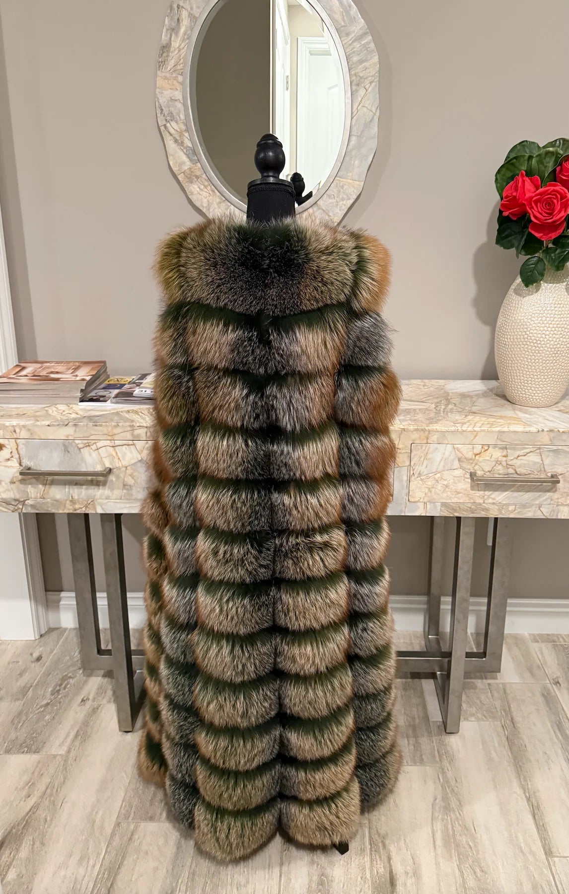 Full Length Fur Vest