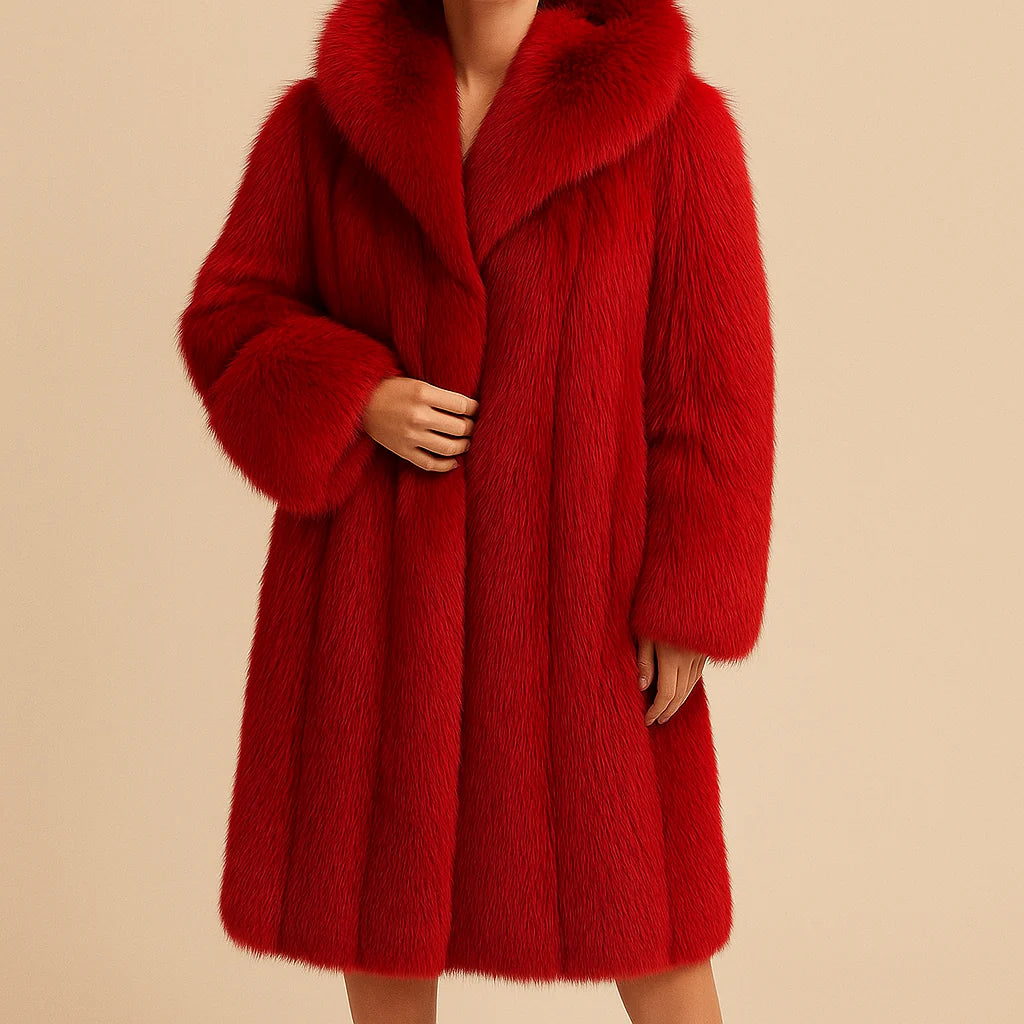 Imperial Plush Long Coat