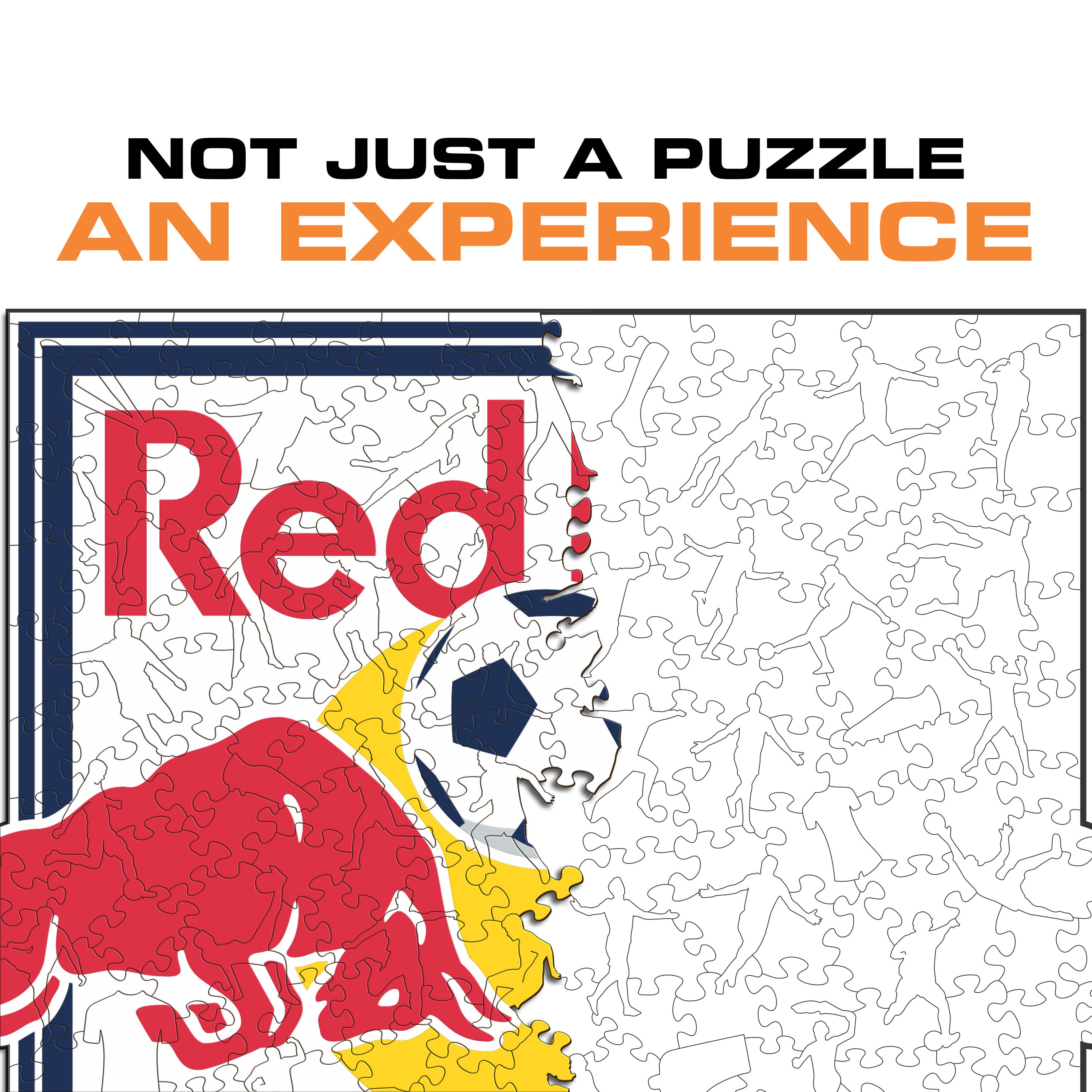 New York Red Bulls® Logo - Wooden Puzzle