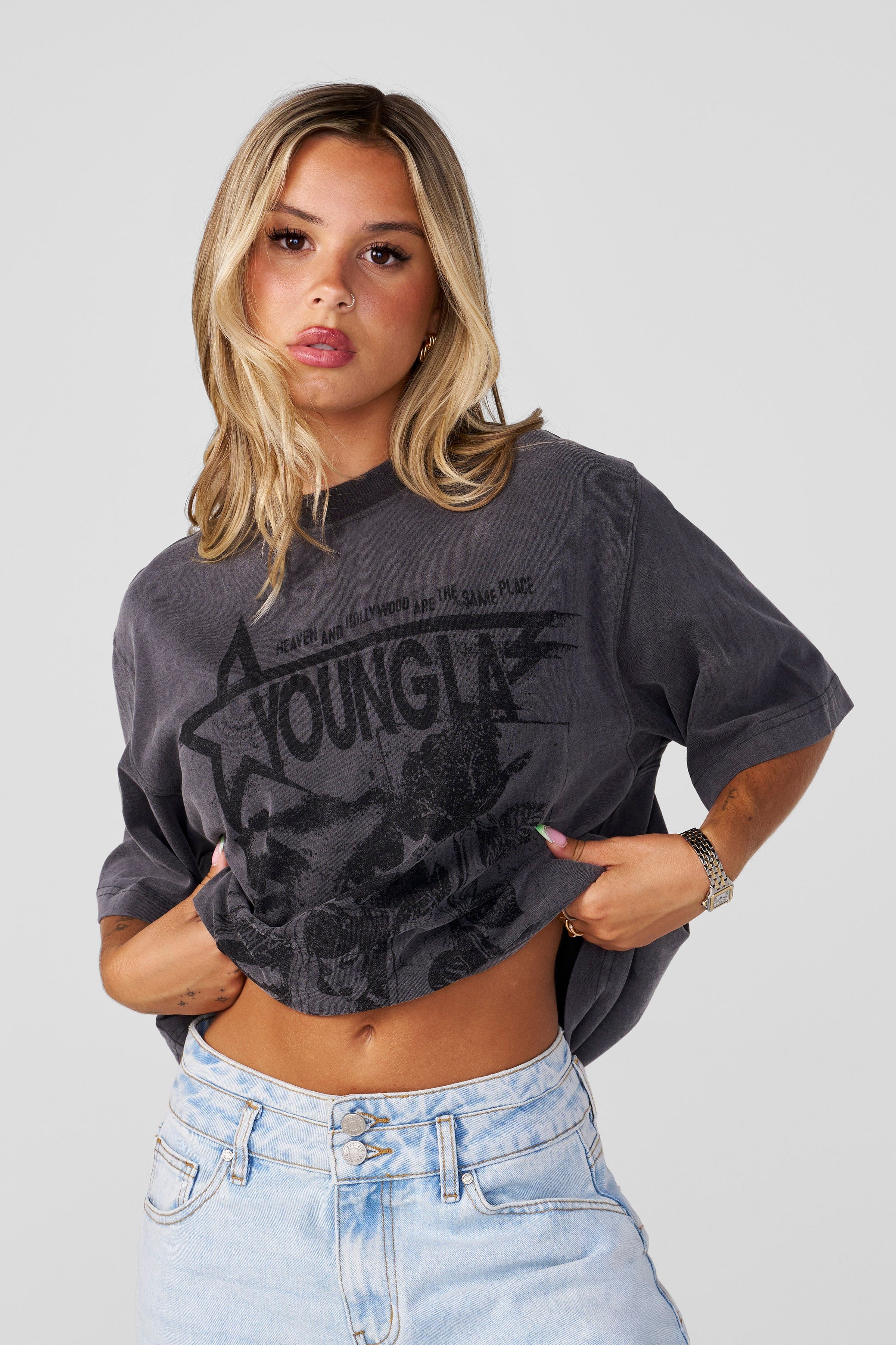 W412 Vintage Oversized Tee