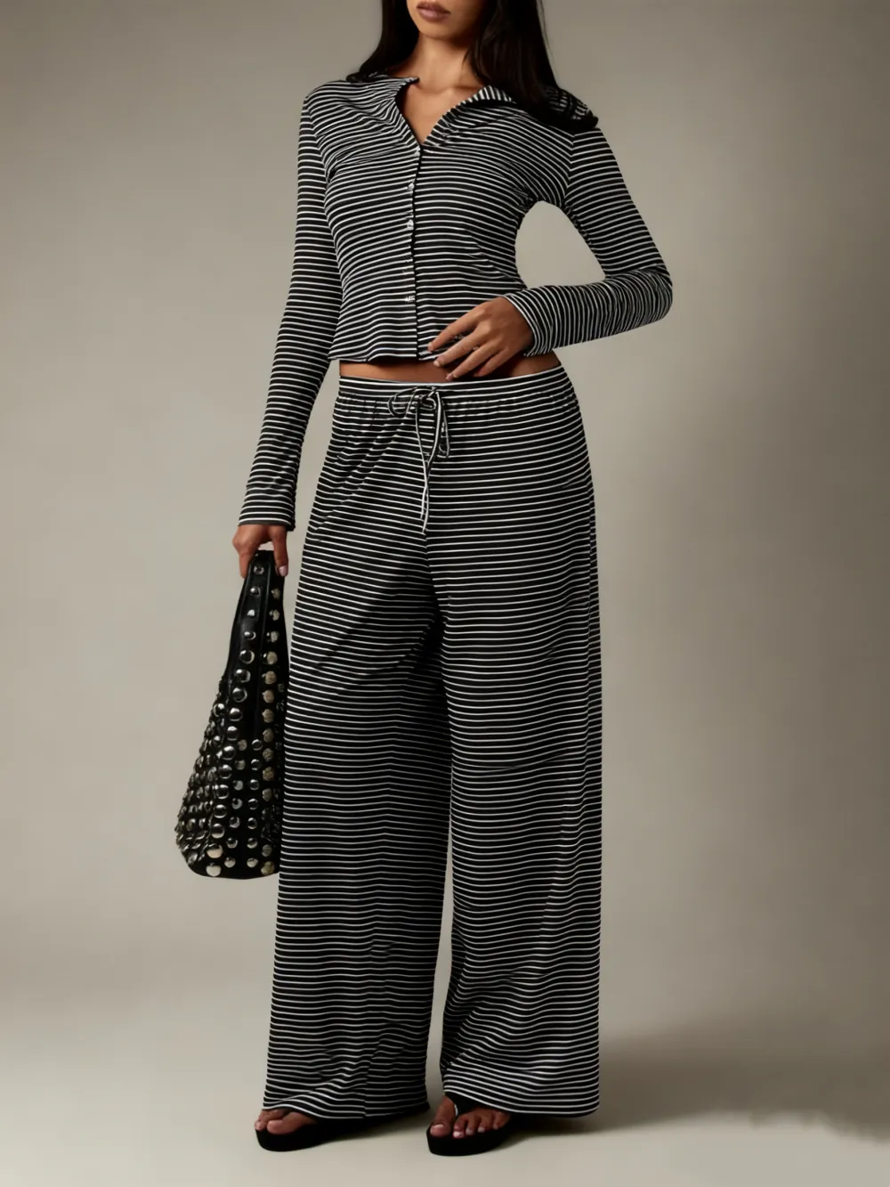 Women's Casual Loose-Fit Knitted Set