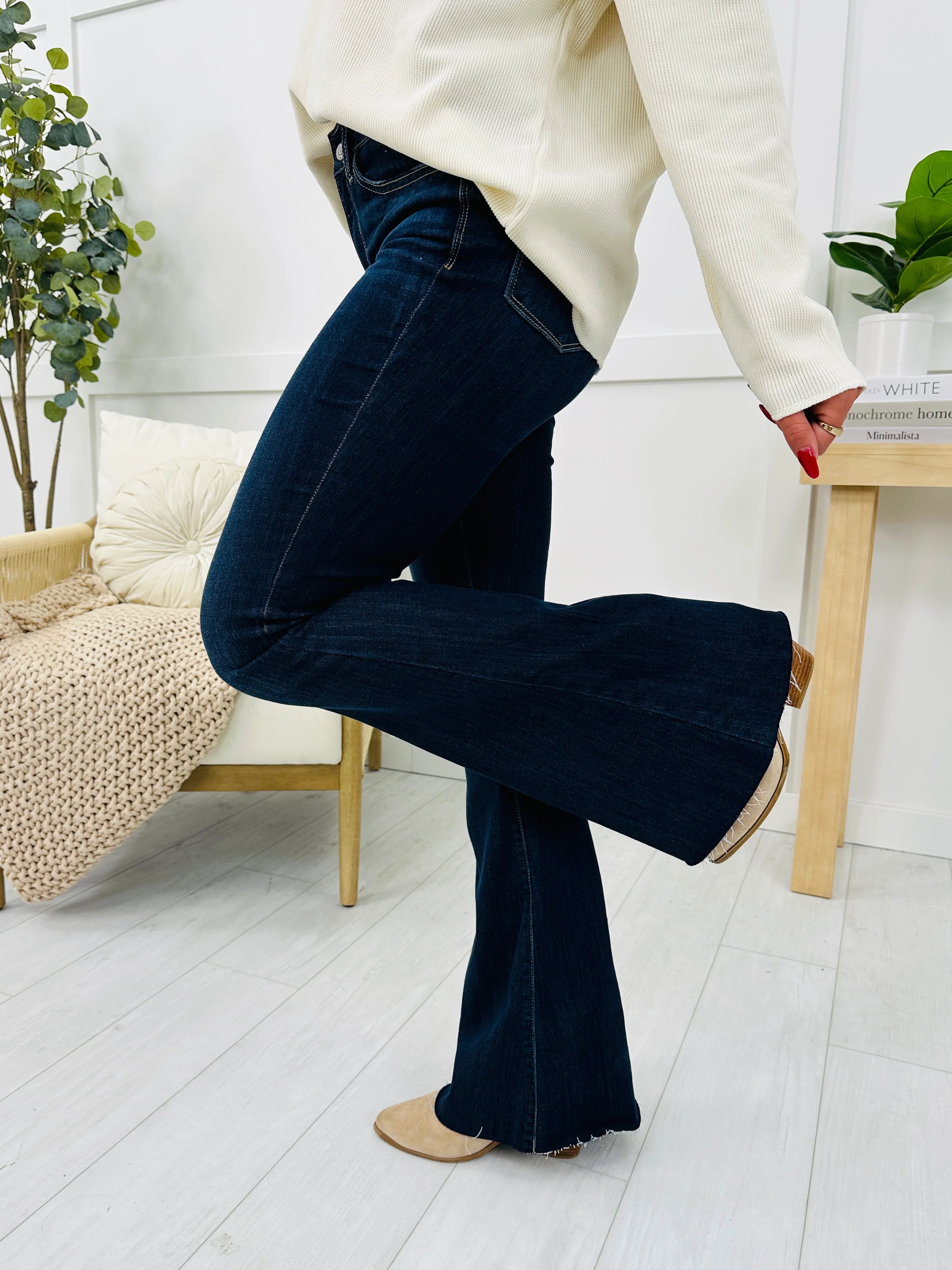 Judy Blue See Ya There Flare Jeans