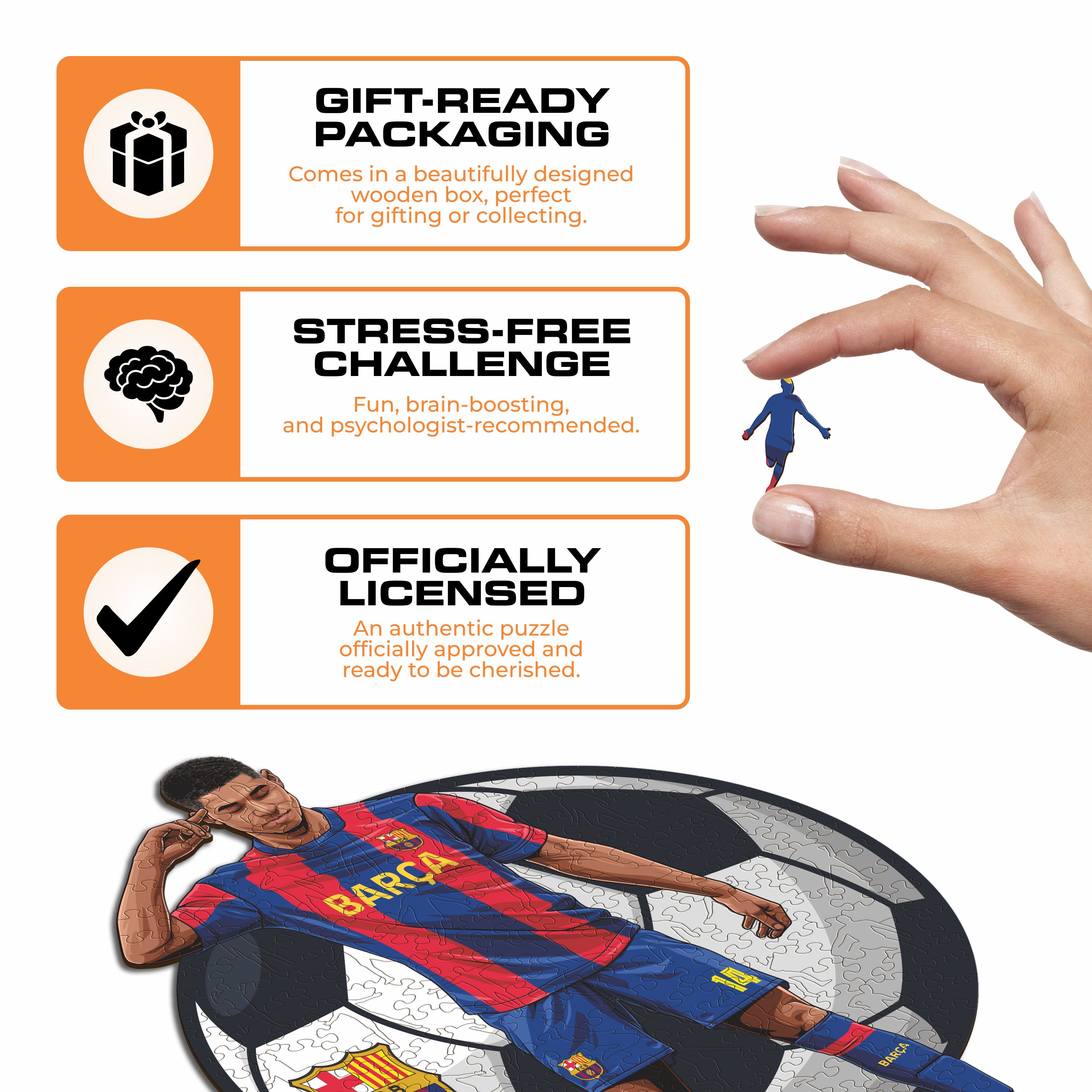 Marcus Rashford - Wooden Puzzle